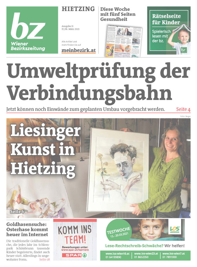 Bezirkszeitung Hietzing März 2021 Cover