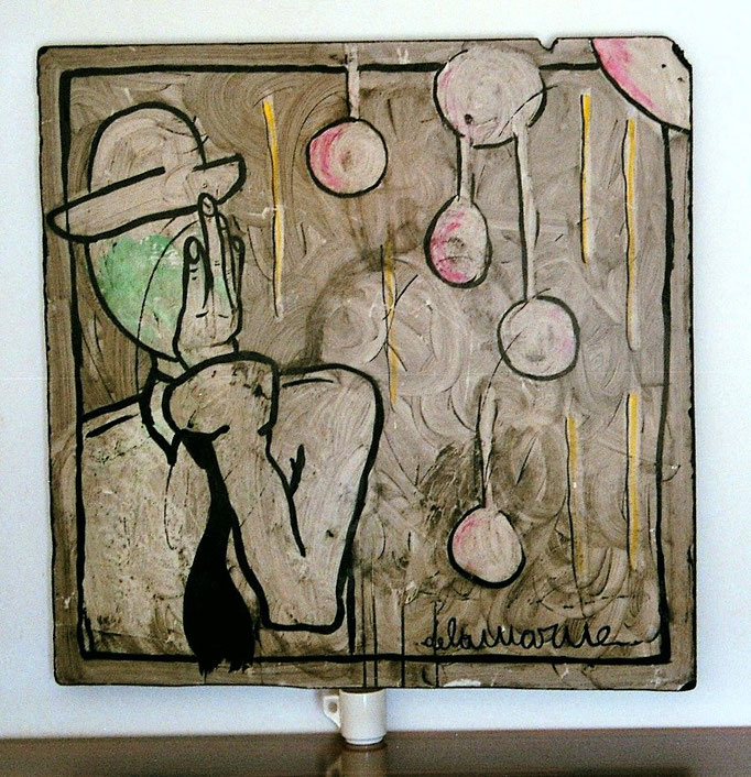 IL QUADRO DELLA TAVERNETTA DI VIA DELLE ORCHIDEE 83.