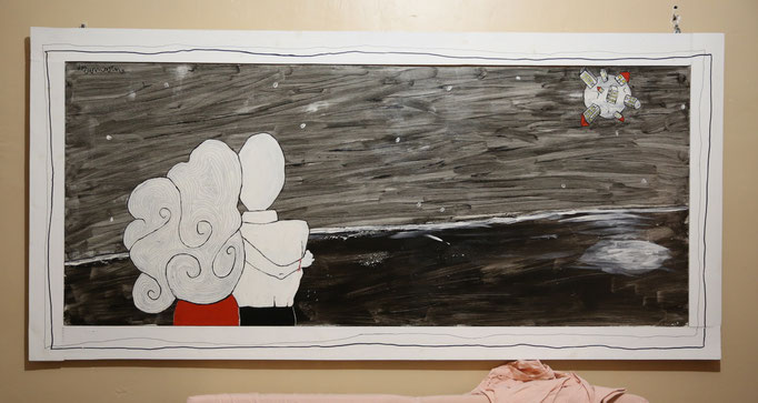 ESTATE ROMANTICA 2054 CON LUNA PIENA E QUEL FRESCHETTO DI INIZIO SETTEMBRE CHE TI PIACEVA TANTO.