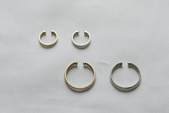 earparts  - 上側 No:OPE-22小 素材 K10 ¥20.625(YG) ,  ¥(WG) /下側 No:OPE-22中 素材 K10 ¥(YG) , ¥(WG)