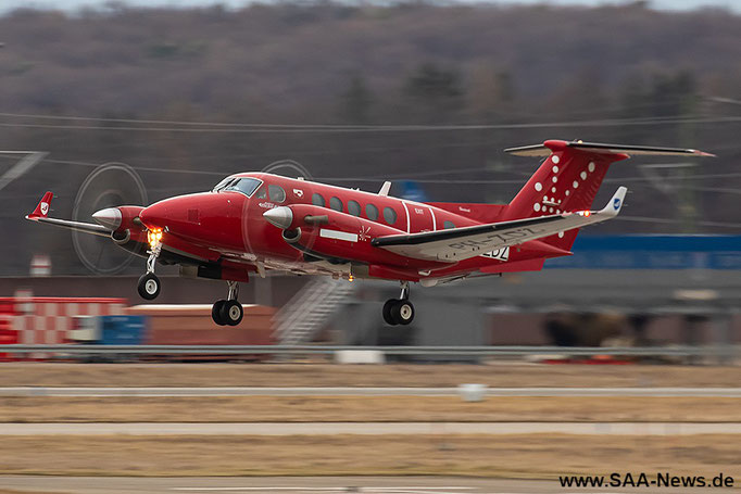 PH-ZDZ, Beechcraft B200 King Air, Zeusch Aviation, 22.01.2024, Lutz Lehmann