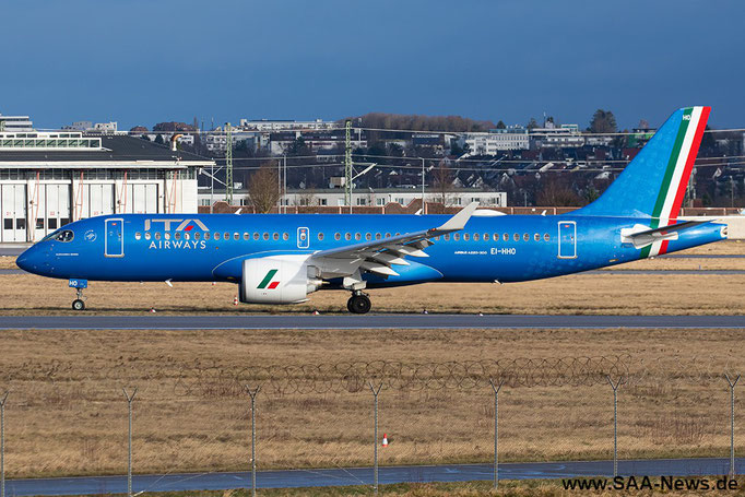 EI-HHO, Airbus A220-300, ITA Airways, 03.01.2024, Lutz Lehmann