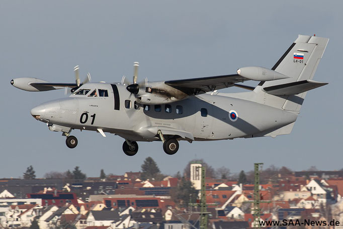 L4-01, Let L-410UVP-E Turbolet, Slovenia Air Force, 16.01.2024, Lutz Lehmann