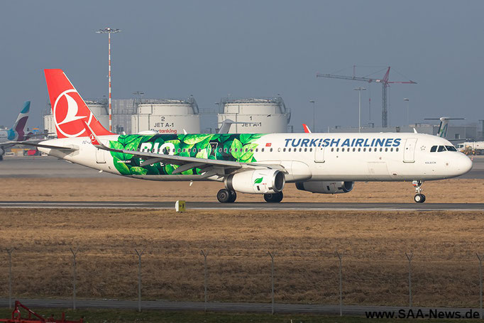 TC-JSU, Airbus A321-231, Turkish Airlines, "Bio Fuel", 20.01.2024, Lutz Lehmann