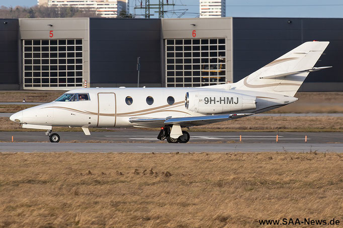 9H-HMJ, Dassault Falcon 10, Harmony Jets, 04.01.2024, Lutz Lehmann