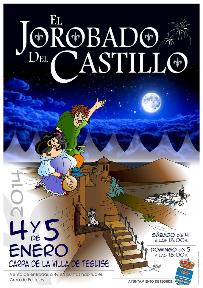 2014 CARTEL el Jorobado del castillo 2014