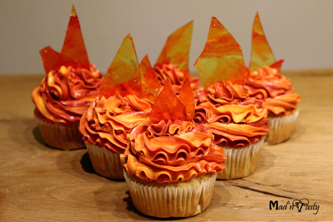 2018 - Campfire Skies (Bacon-Onion-Maple-Cupcakes)