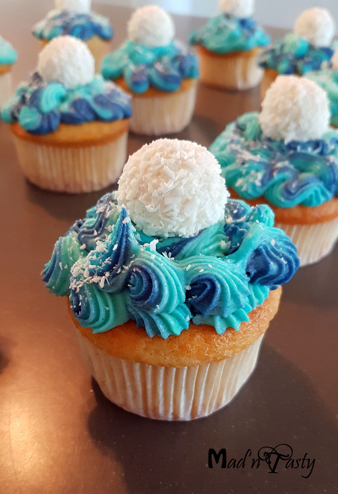 2018 - Pearls of the Ocean (Raffaello Cupcakes)
