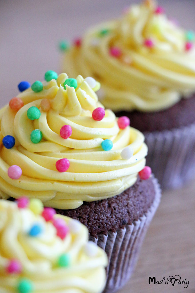 2019 - Tom & Jerry (Schokolade-Nutella Muffins und Vanille-Frosting)
