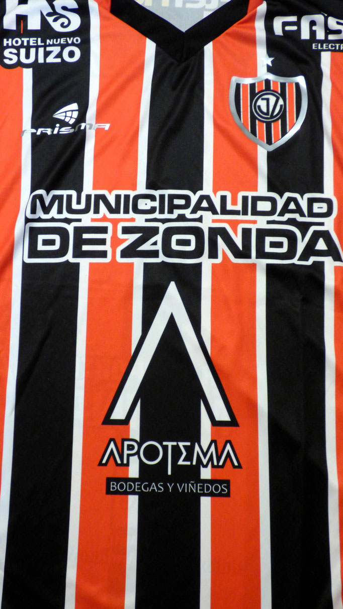 Camiseta del Club Juventud Zondina - Villa Basilio Nievas - San Juan.