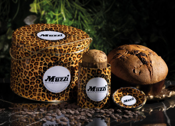 Panettone 70% Dark Choc Chips Animalier Collection Metal Tin (1kg + 100g)