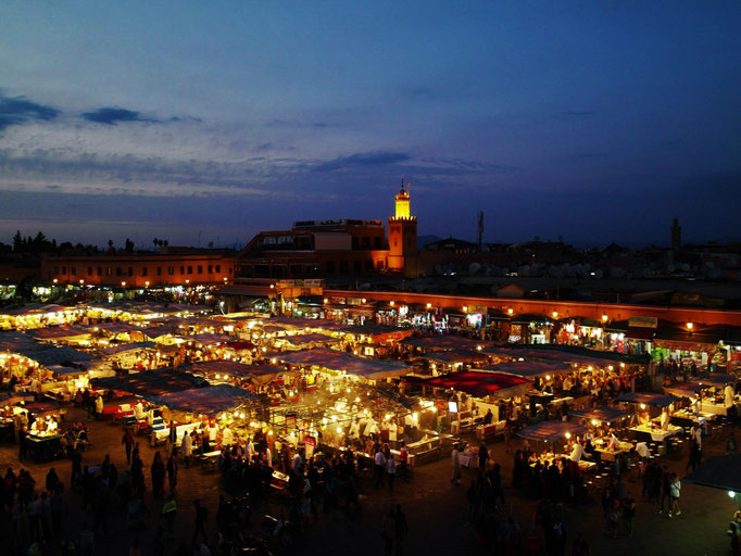 La place Jemaa El Fna