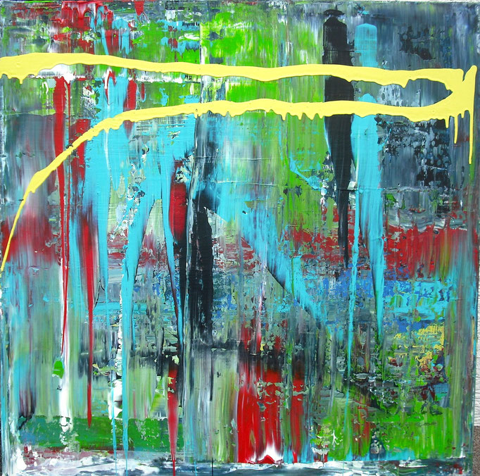 untitled (Acrylic on Canvas, 100x100cm)