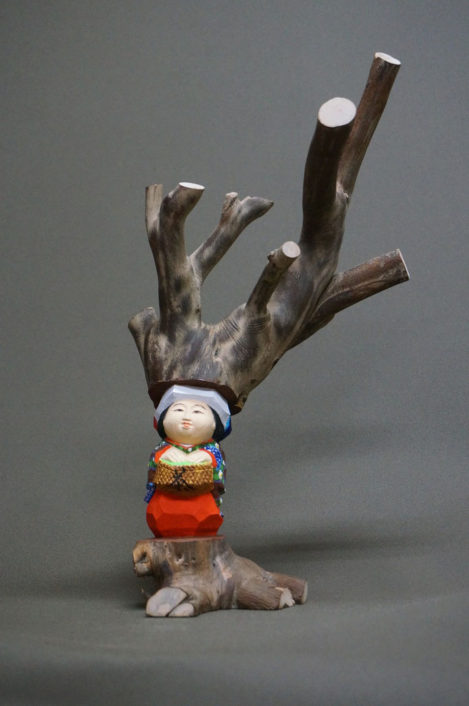 幻の逸品　宇治人形　茶ノ木人形　茶の木人形　根付　根付け　骨董　提げ物 幻の逸品 宇治人形 茶ノ木人形 茶の木人形 根付 根付け 骨董 提げ物