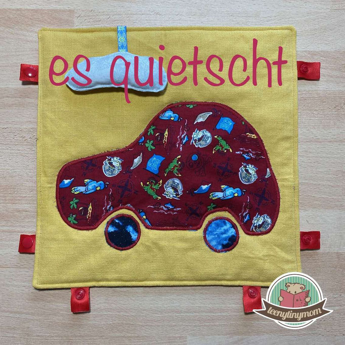 Spieldecke, Krabbeldecke, Nähanleitung, Tipps, Mobilität, Ansporn für Babys, Krabbelkind, Activity Decke