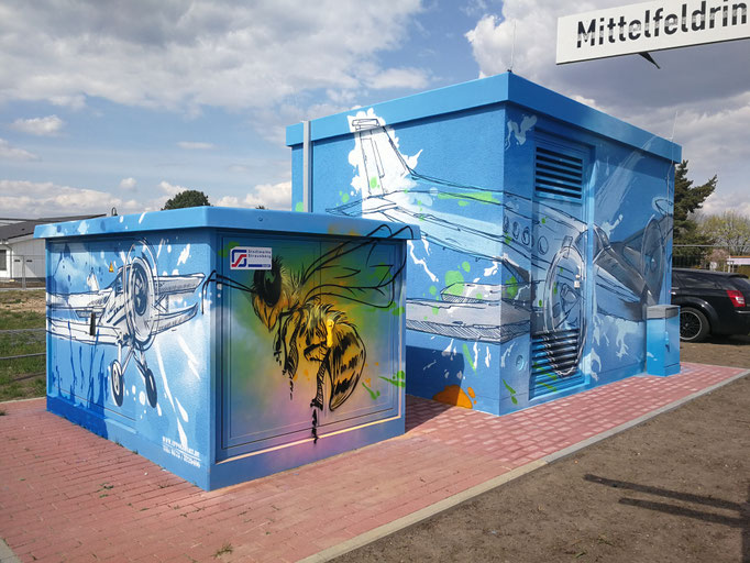 AppolloART 3D-Wandmalerei: Fotorealistische Illusionsmalerei mit Tiefenwirkung und Airbrush-Technik