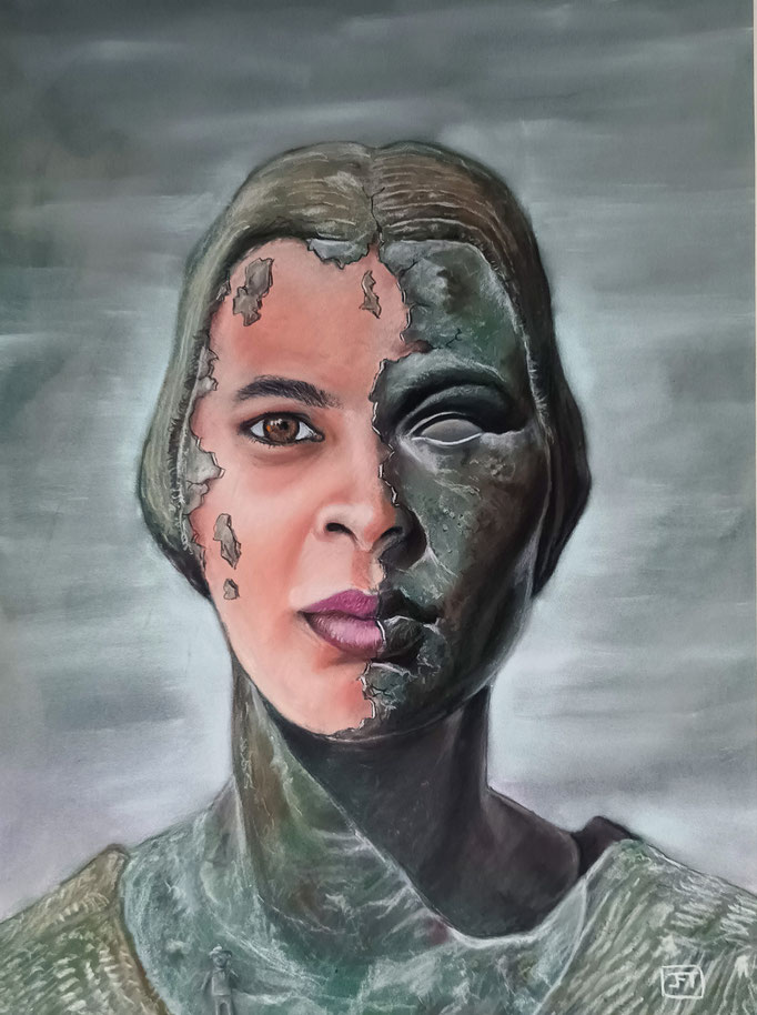 Pastel sec 30x40