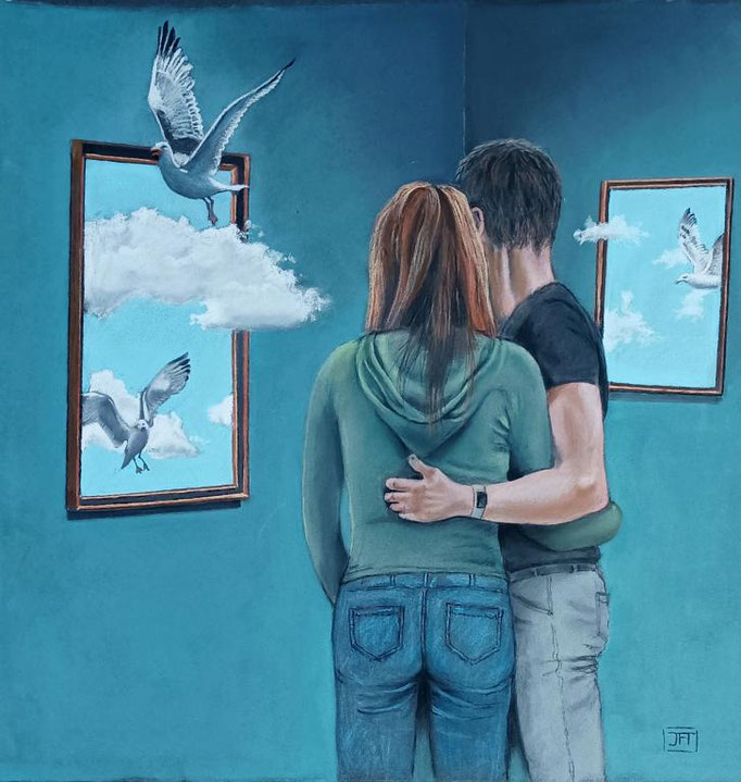 Pastel sec 30x40