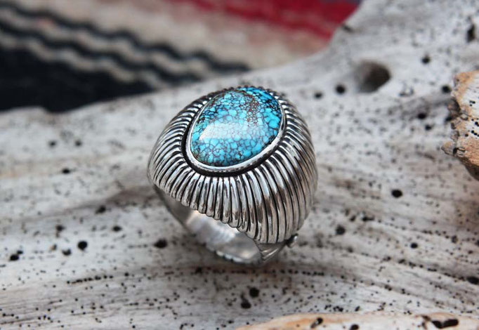 オーダーメイド,Number 8 turquoise,ターコイズリング
