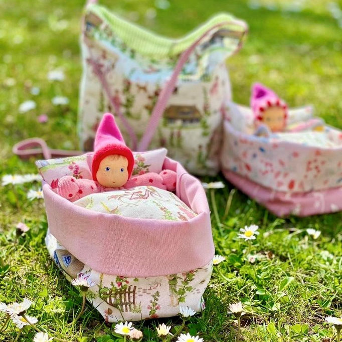 Babywichtel mit weichem Körper – Geschenkidee zur Geburt