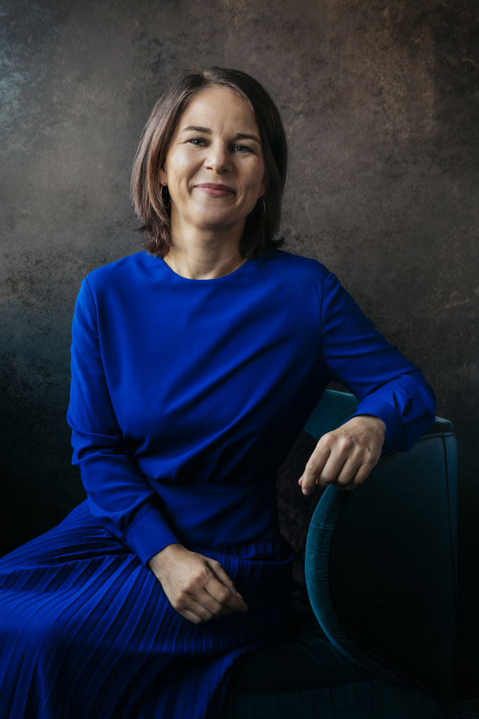 Fotoshooting mit Annalena Baerbock