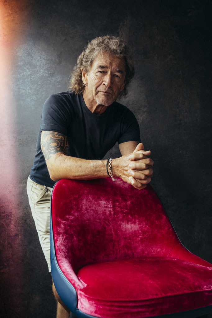 Fotoshooting mit Peter Maffay
