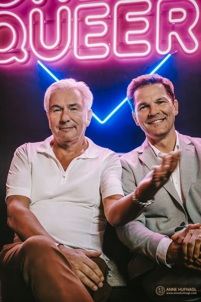 Fotos von Steffen Krach und Klaus Wowereit