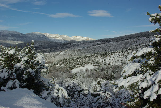Col de Volvent et crêtes de Boutarinard