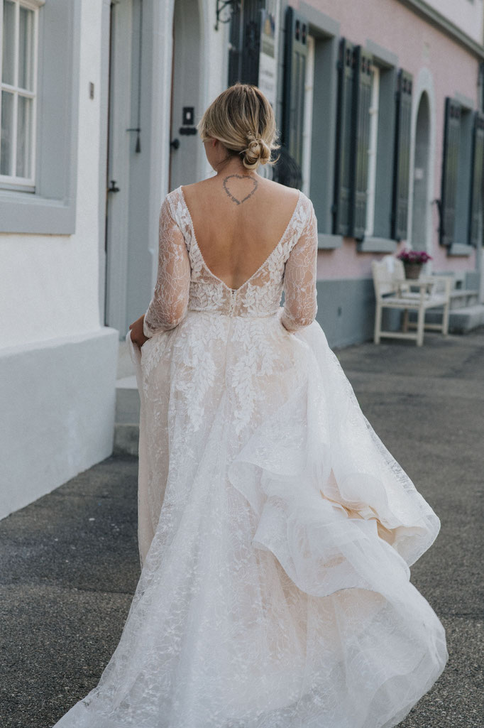 Sale Brautkleid von mir zu dir Brautmode Aktion Rabatt Hochzeitskleid günstig Ostschweiz