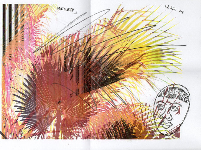 Eingehende MAIL - ART Projekt " WAR " by Reiner Langer   von Luigino Solamito 1 , ITALIEN