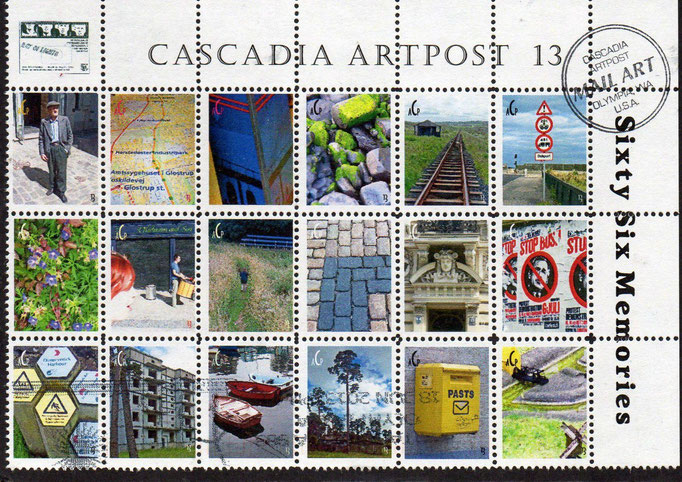 Eingehende MAIL - ART PROJEKT AGAINST " WAR "   von CASCADA ARTPOST, USA