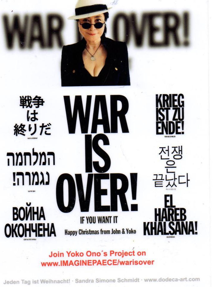 EINGEHENDE MAIL - ART " Projekt AGAINST " WAR "   von DODECA ART, Sandra S. Schmidt, DEUTSCHLAND