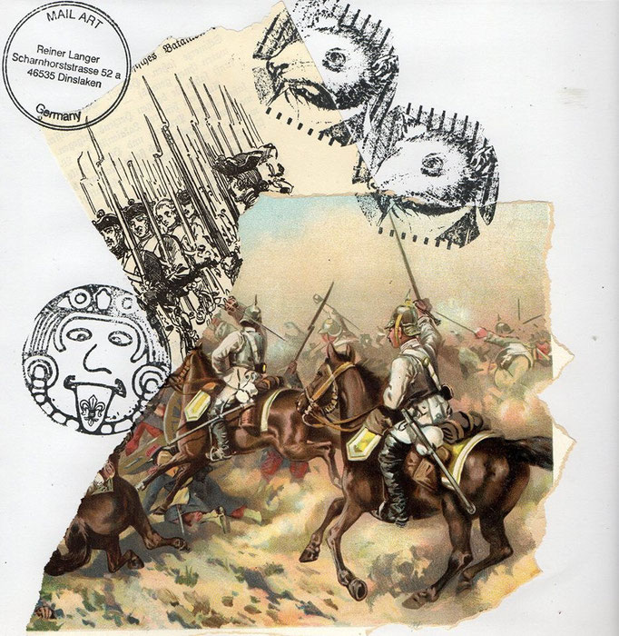 AUSGEHENDE MAIL - ART Projekt AGAINST " WAR "   an Seli Na , DEUTSCHLAND 