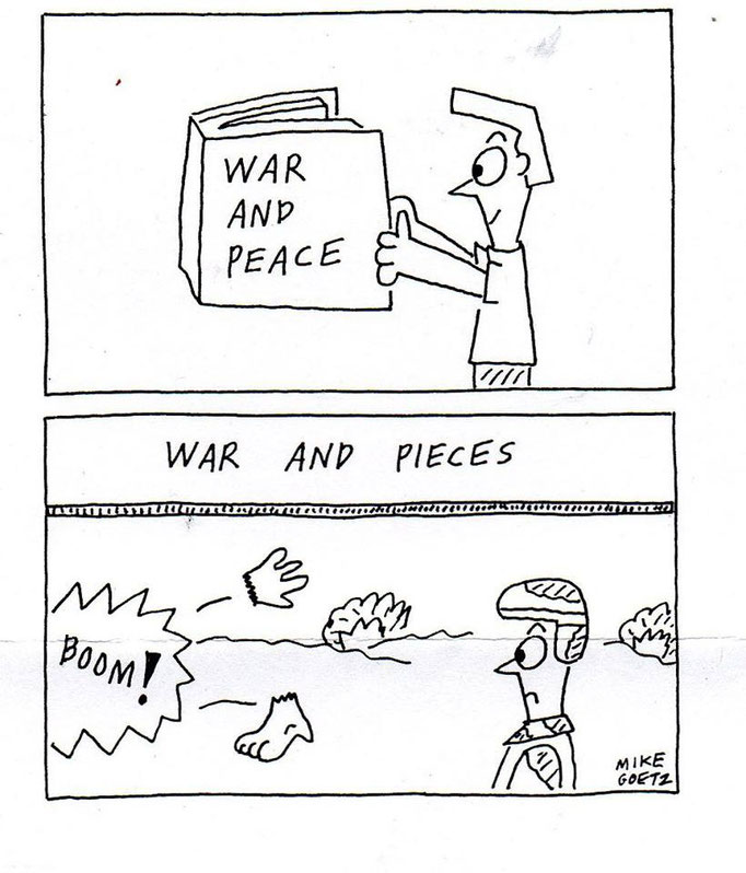 Eingehende MAIL - ART Projekt " WAR " by Reiner Langer   von Michael Goetz No. 2 , USA