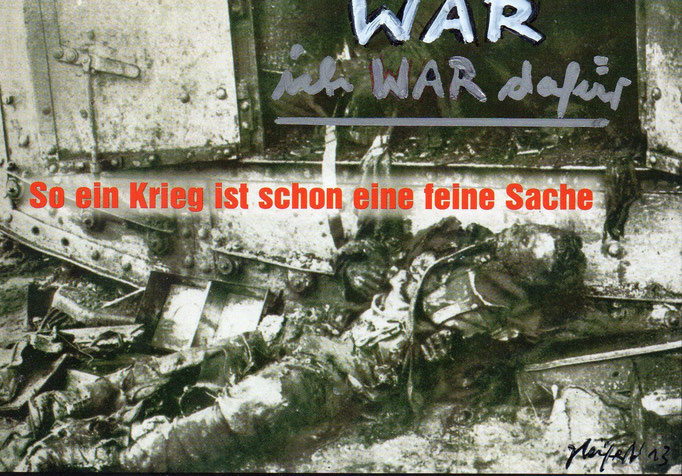 Eingehende MAIL - ART Projekt " WAR " by Reiner Langer   von KUNST KELLER Jörg Seifert , DEUTSCHLAND