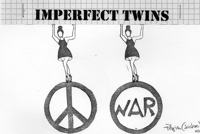 Eingehende MAIL -ART Projekt AGAINST " WAR " by Reiner Langer   von TICTAC , DEUTSCHLAND