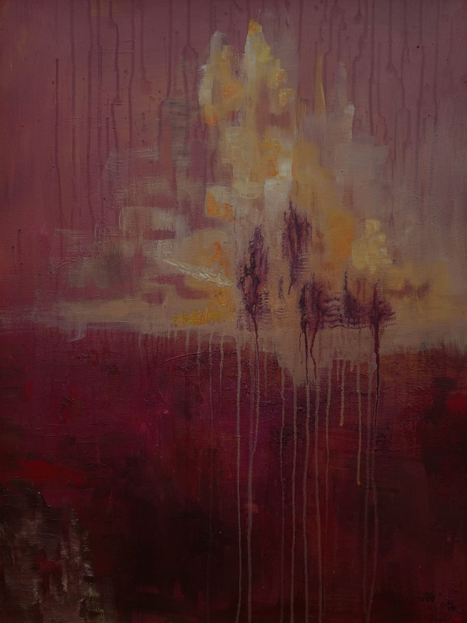 © Alice Schütte | Titel „Bordeaux“ | Größe 75x96 cm | Acryl auf Leinwand | Nr. 10-40285