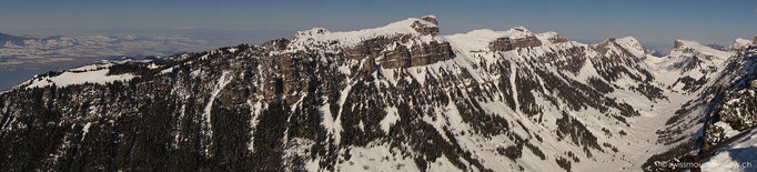 Niederhorn Blick Richtung Justistal