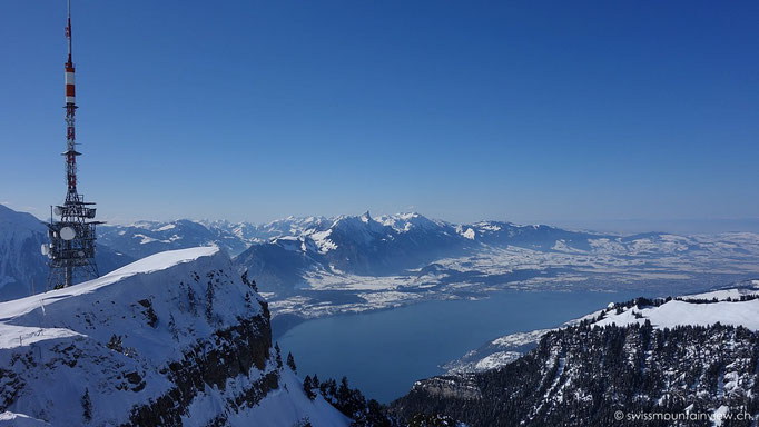 Niederhorn Blick Richtung Thunersee, Thun 