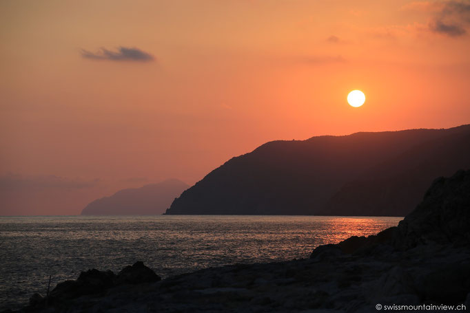 Sonnenuntergang in Deiva Marina