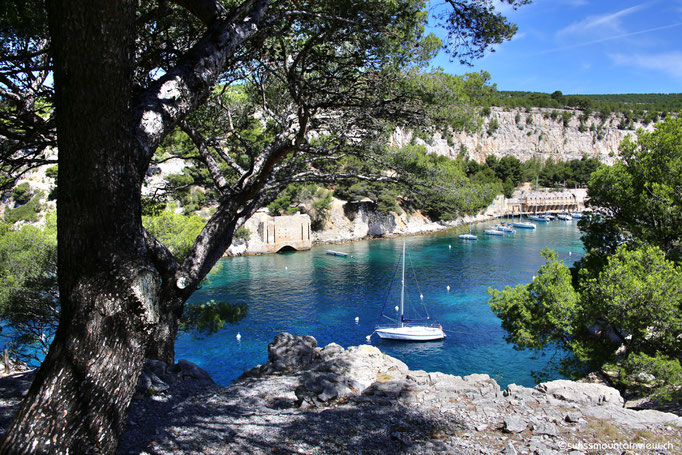 Blick in die Calanque de Port Miou