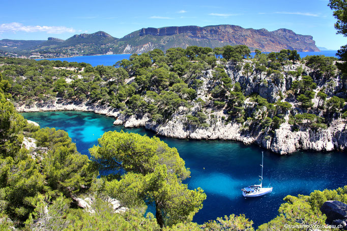 Blick in die Calanque de Port Pin