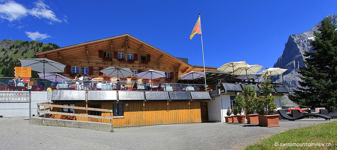 Zurück beim Restauran Bort, geniessen wir ein absolut herrliches Mittagessen.