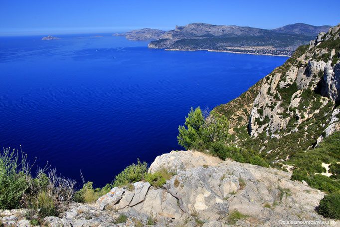 Route des Crêtes - Blick hinunter nach Cassis