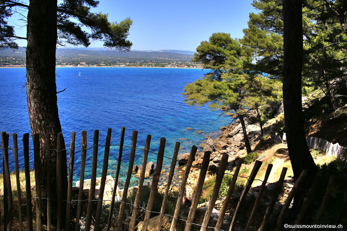 Ausblick auf der Wanderung von La Madrague Richtung Port d'Alon