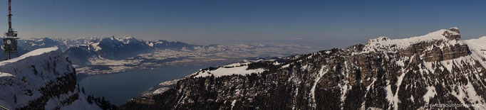 Niederhorn Blick Richtung Justistal