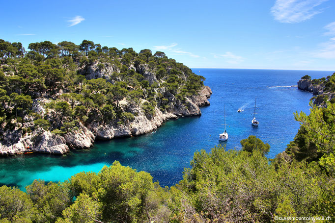 Blick in die Calanque de Port Pin