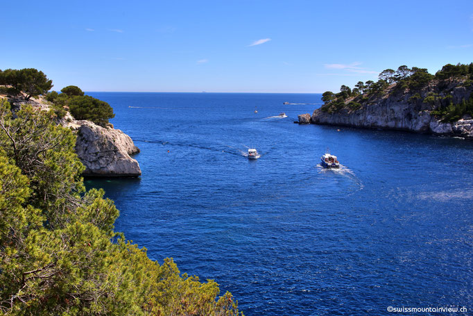 Blick in die Calanque de Port Pin