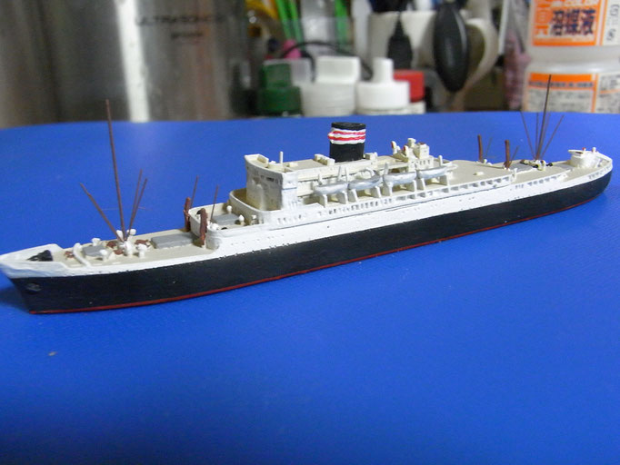 にっぽん丸 1/1250モデル 船 模型 豪華客船 クルーズ客船(豪華 にっぽん丸 1/1250モデル 船 模型 豪華客船 クルーズ客船(豪華