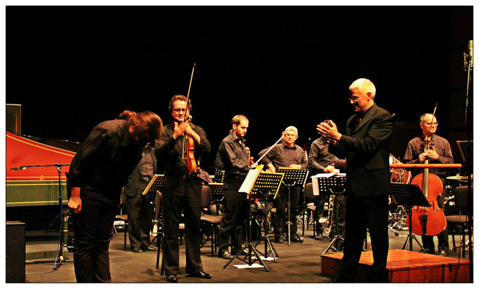 Slowness concert, Parco della musica , Rome with Tonino Battista end ECPM